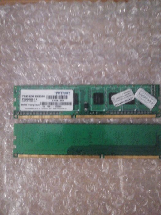 Ram ddr3 2gb x2 Patriot