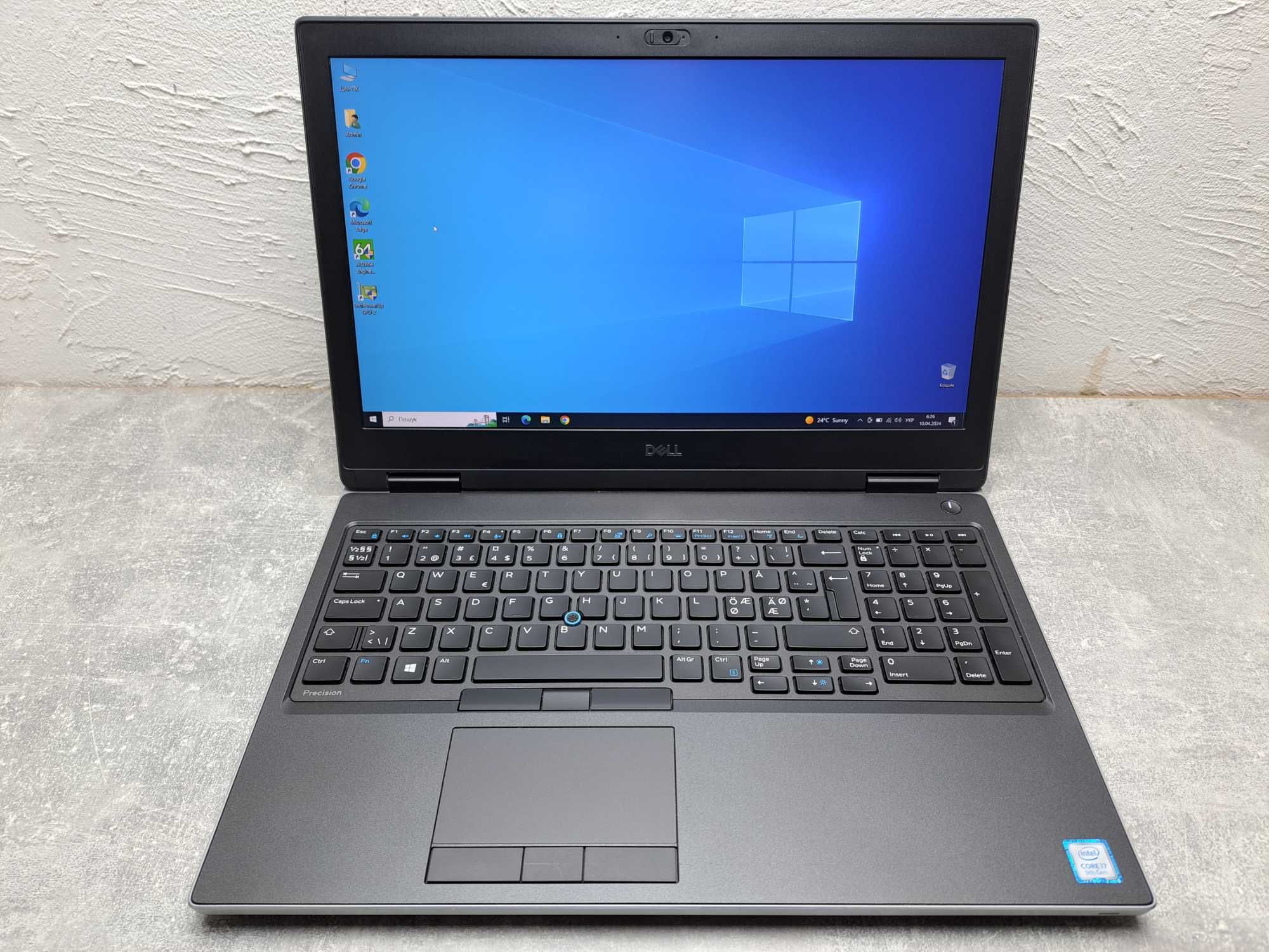 Dell Precision 7540 i7-9750H 32Ram SSD512 RTX 3000 6GB 15.6" IPS FHD