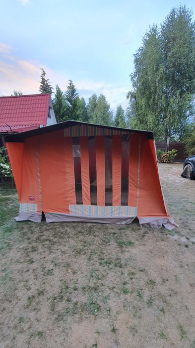 Namiot duzy prl 4 osobowy