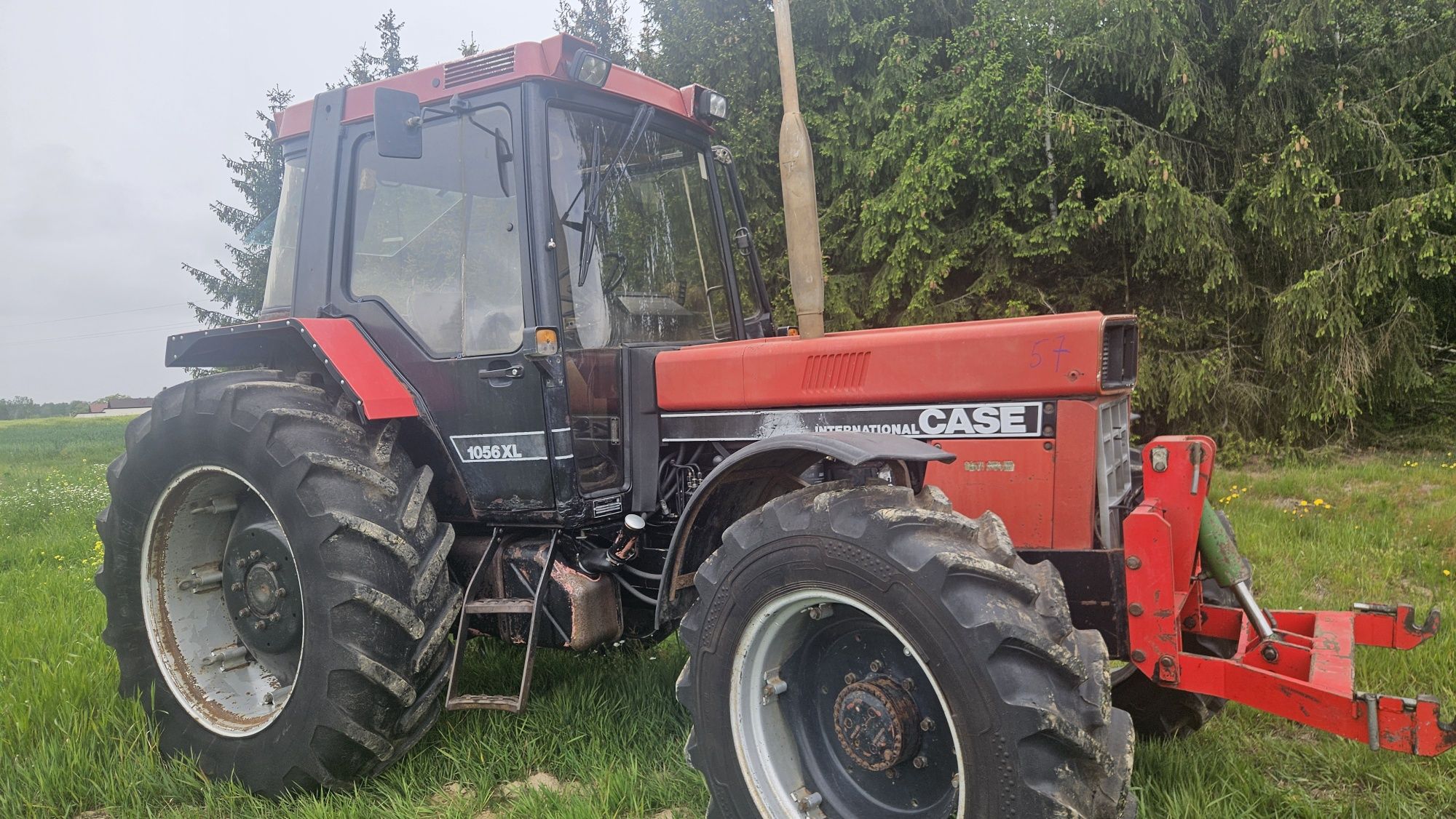 Traktor Case 1056 xl z Danii