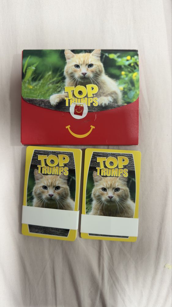 Jogo de cartas Top Trump de Gatos