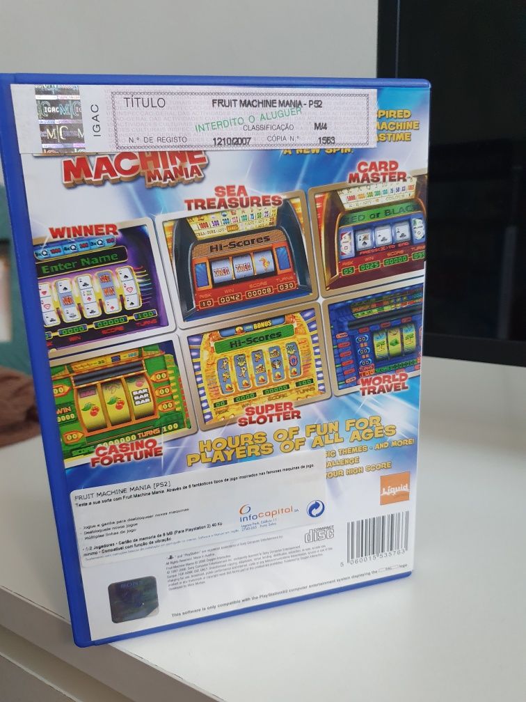 Fruit Machine Mania PS2