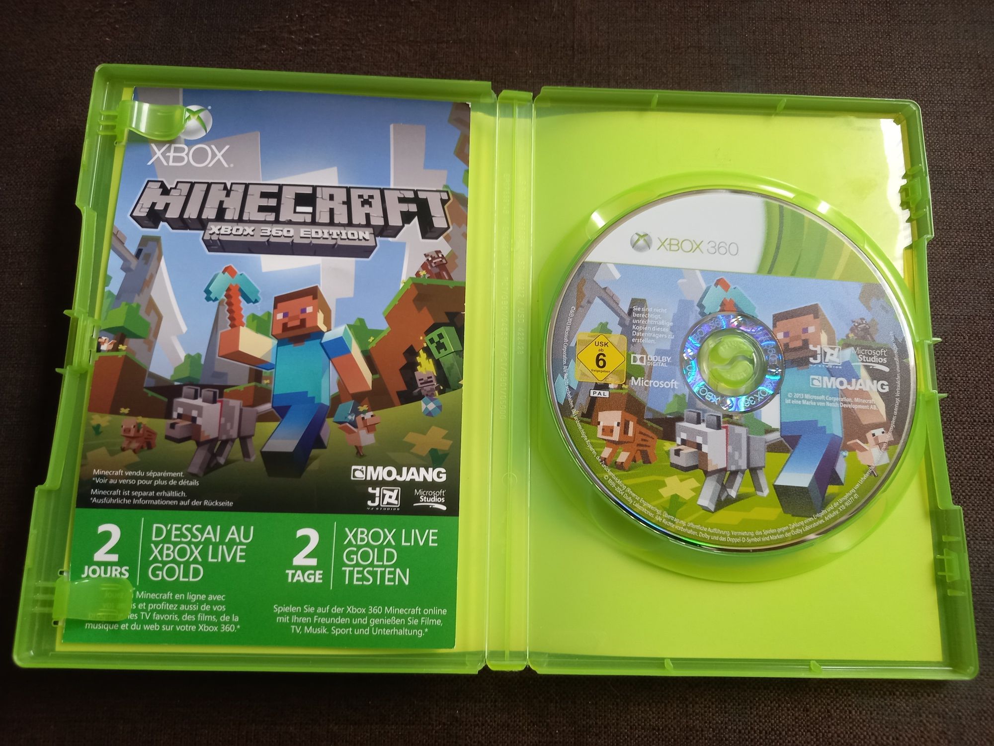 Gra Minecraft xbox 360 edition