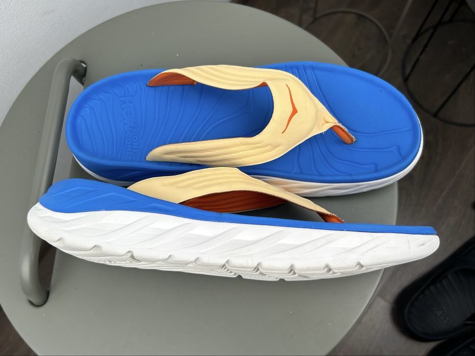 Оригінал! Тапочки шльопки вєтнамки Hoka Recovery Flip 46 розмір MM858