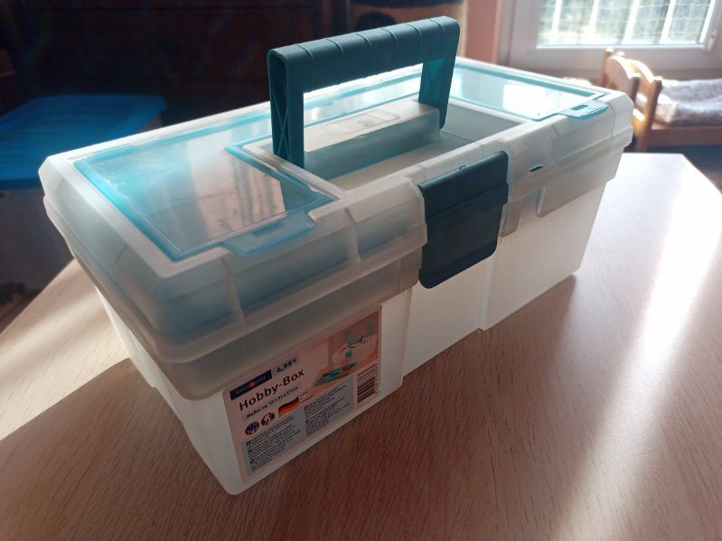 Organizer Hobby box pudełko do sortowania przechowywania