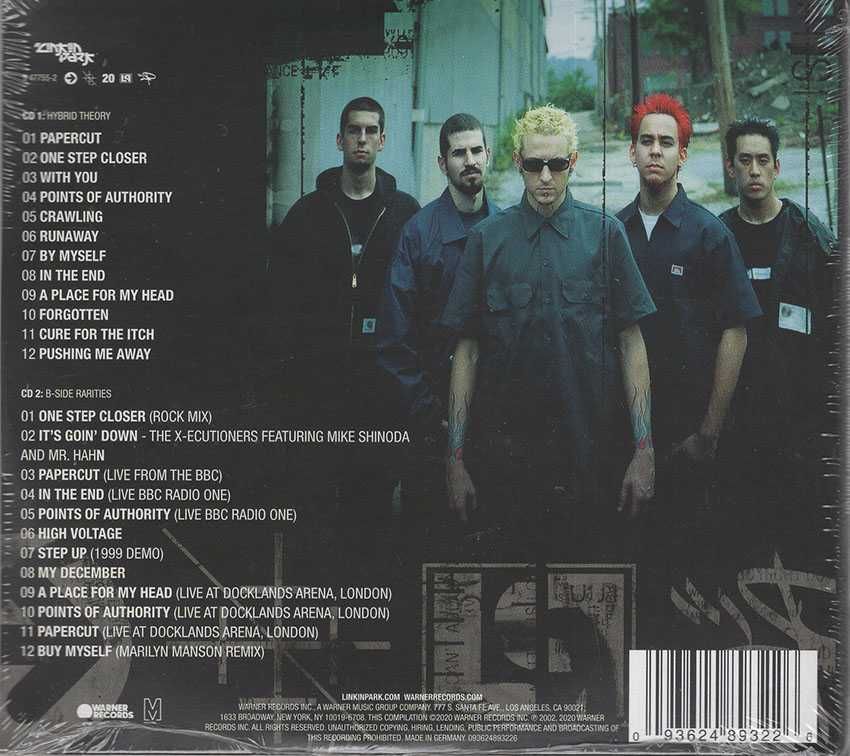 Linkin Park - Hybrid Theory - 2CD -  20th Anniversary Edition - NOWA