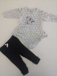 Zestaw body i spodenki z motywem Minnie Mouse rozmiar 68