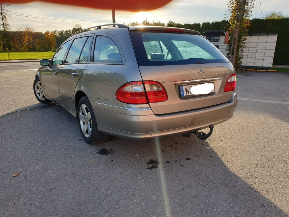 PILNIE sprzedam! Mercedes S211 4matic w211 e320 benzyna plus lpg autom