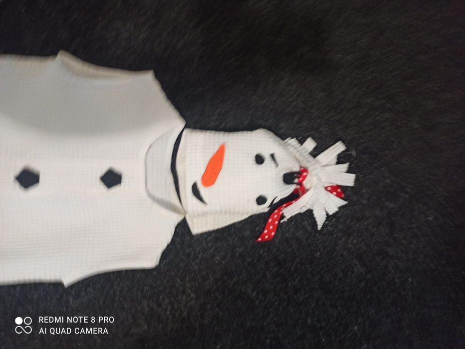 Новорічний костюм, сніговик. Шапка, морква