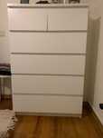 Comoda 6 gavetas Ikea branca