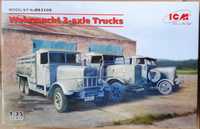 Model plastikowy Wehrmacht 3-axle Trucks - komplet 3 modeli 1/35 - ICM