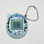 Tamagotchi V3 2004 Blue Camo Bandai