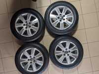 Alufelgi 5x112 koła 215x55x16 Volkswagen komplet idealne.