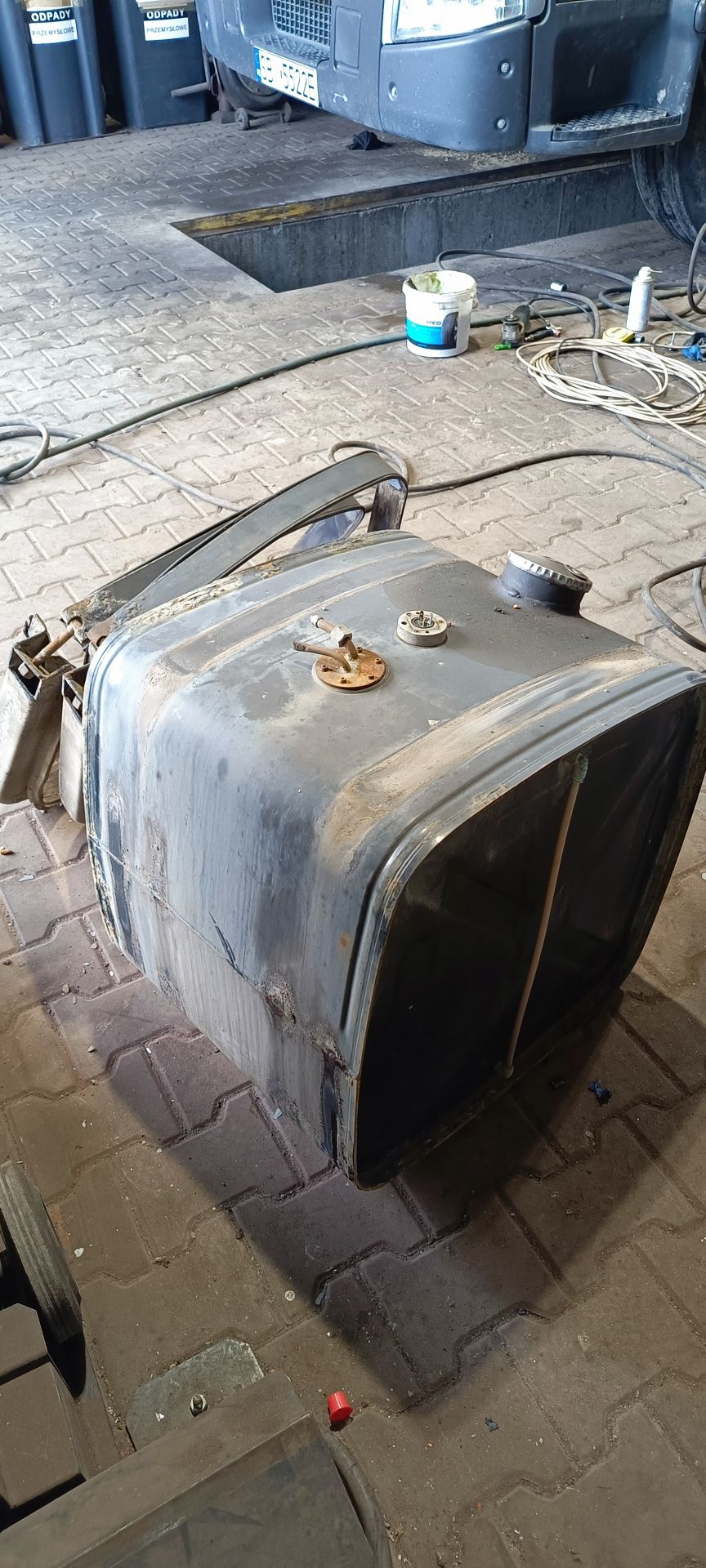 Zbiornik 150 litrów stalowy