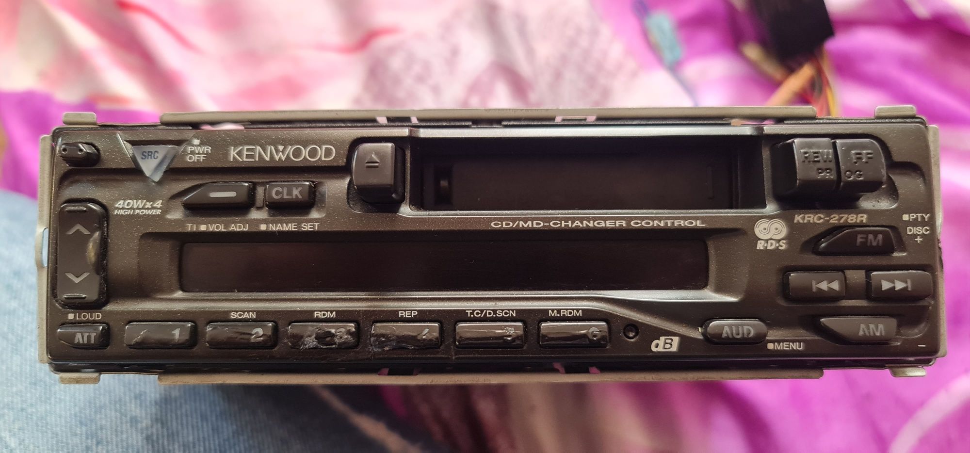 Radio Działa Kasety Niewiem Radio Kenwood  PRL Na Kasety + Radio