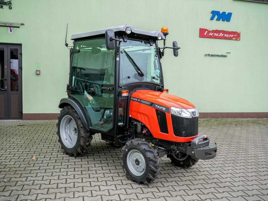 TAFE 6028M z kabiną [24,4 KM]komunalny nie Farmtrac, Solis, Kubota, LS