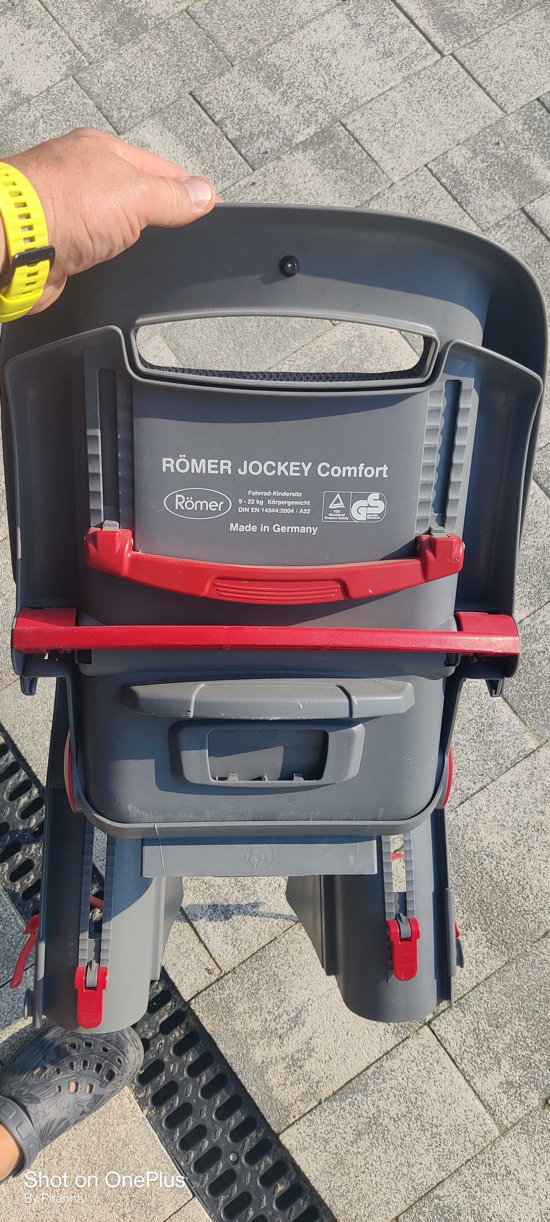 Fotelik rowerowy Römer JOCKEY³ COMFORT czerwony