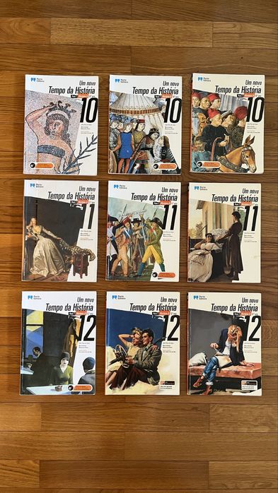 Livros Escolares “Tempo da História” História A 10°, 11° e 12° anos