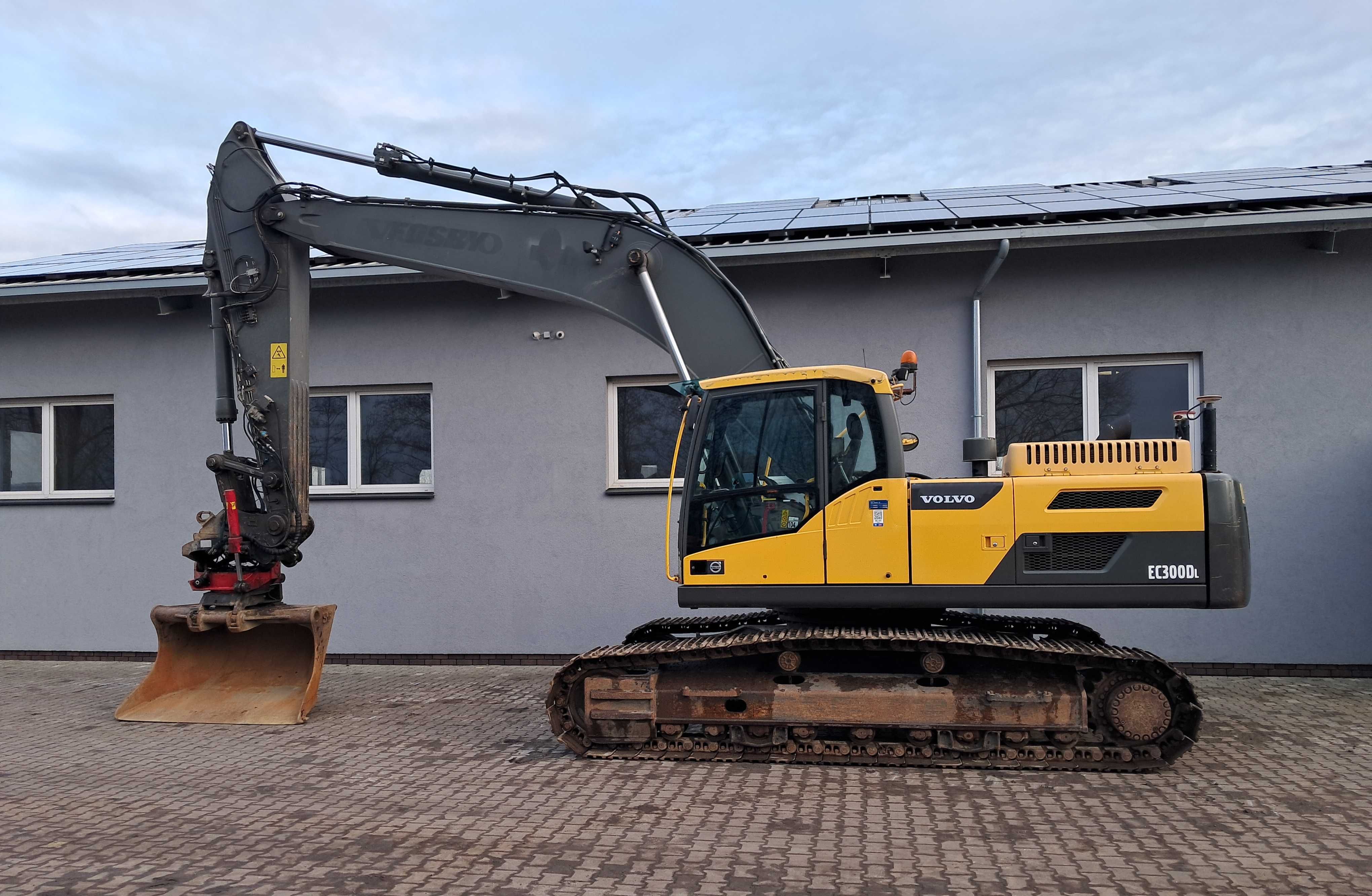VOLVO EC 300 DL 7836h Oryginał Rototilt INDEXATOR GPS 3D LEICA Niwelac