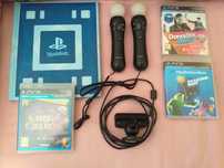 Move PS3 2x kontroler kamera i gry księga czarów PS3 move