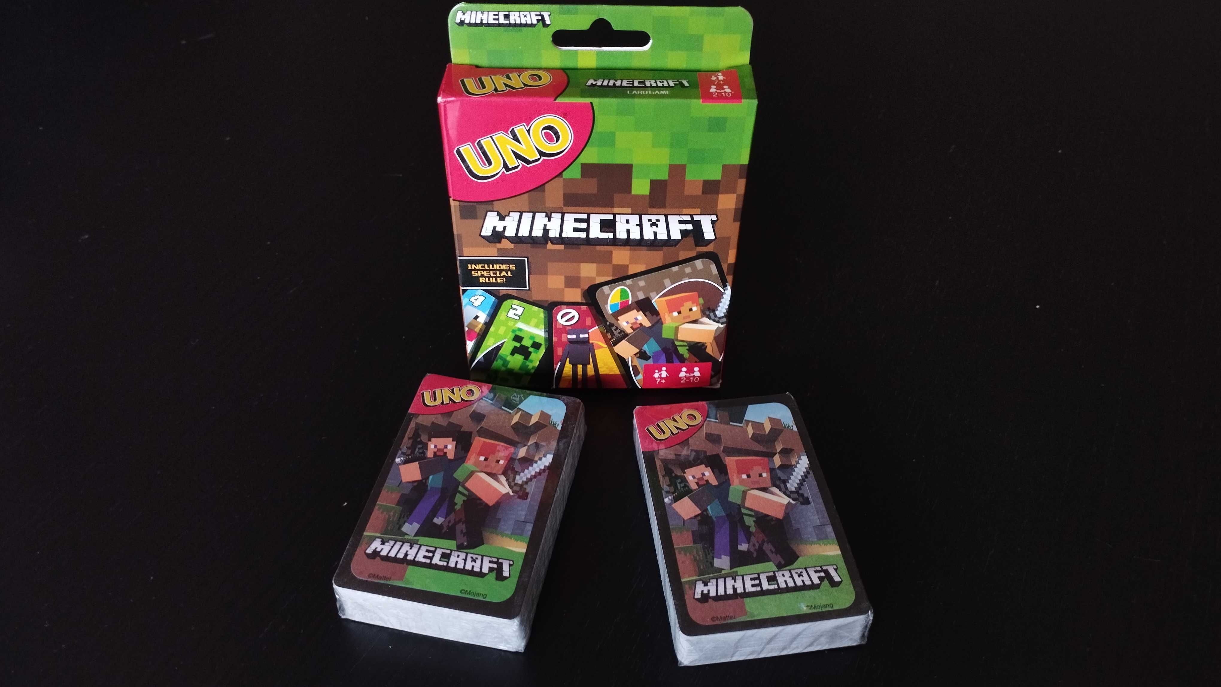NOVO - Jogo Cartas - UNO Minecraft