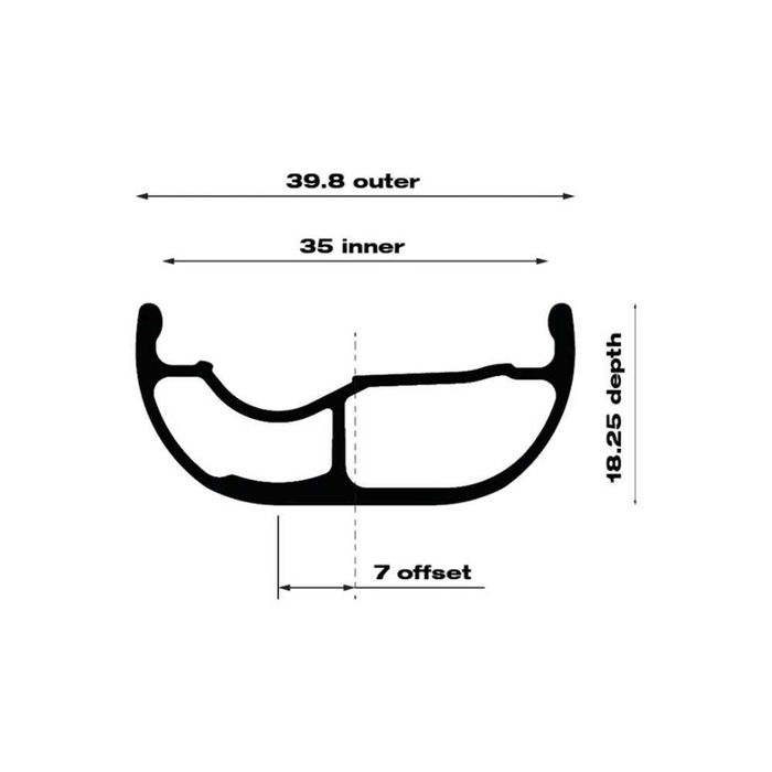 NOWA mocna WTB HTZ 27,5" i35 32H 32 Tubless obręcz rowerowa eMTB eBike