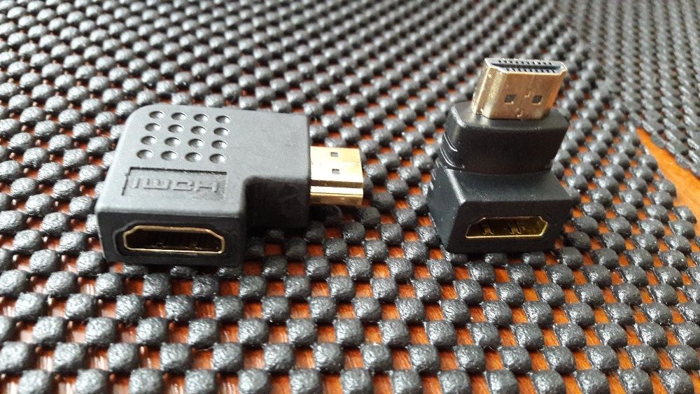 Переходник угловой HDMI 90,270 гр. угол вертикальный, горизонтальный