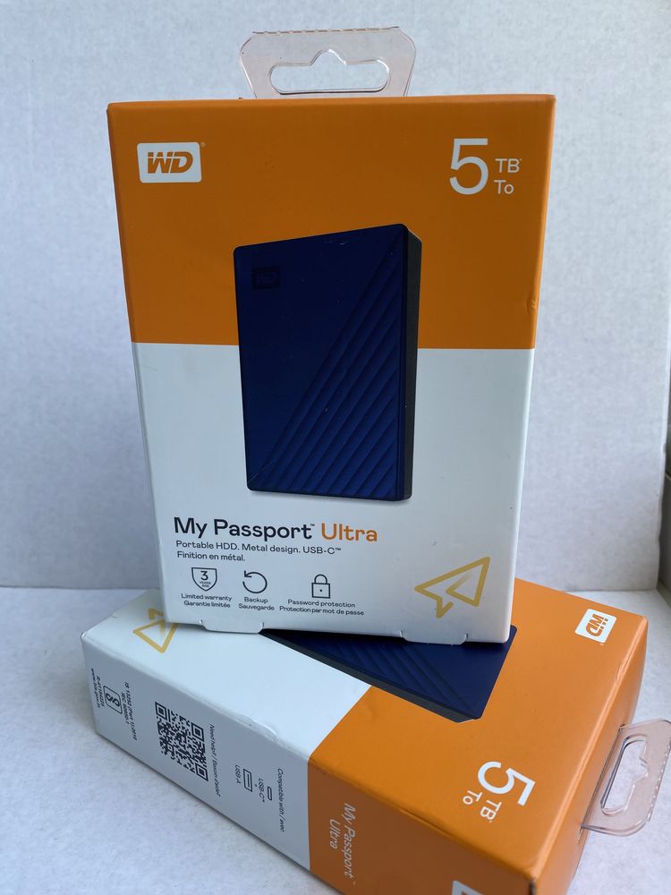 Жорсткий диск WD My Passport Ultra 5TB