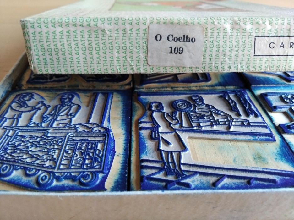 Carimbos De Madeira - O Coelho, Fabrico Português