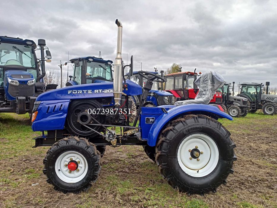 Мототрактор Forte RT-201 + Фреза Доставка - 0 грн. Розстрочка ЗНИЖКИ!