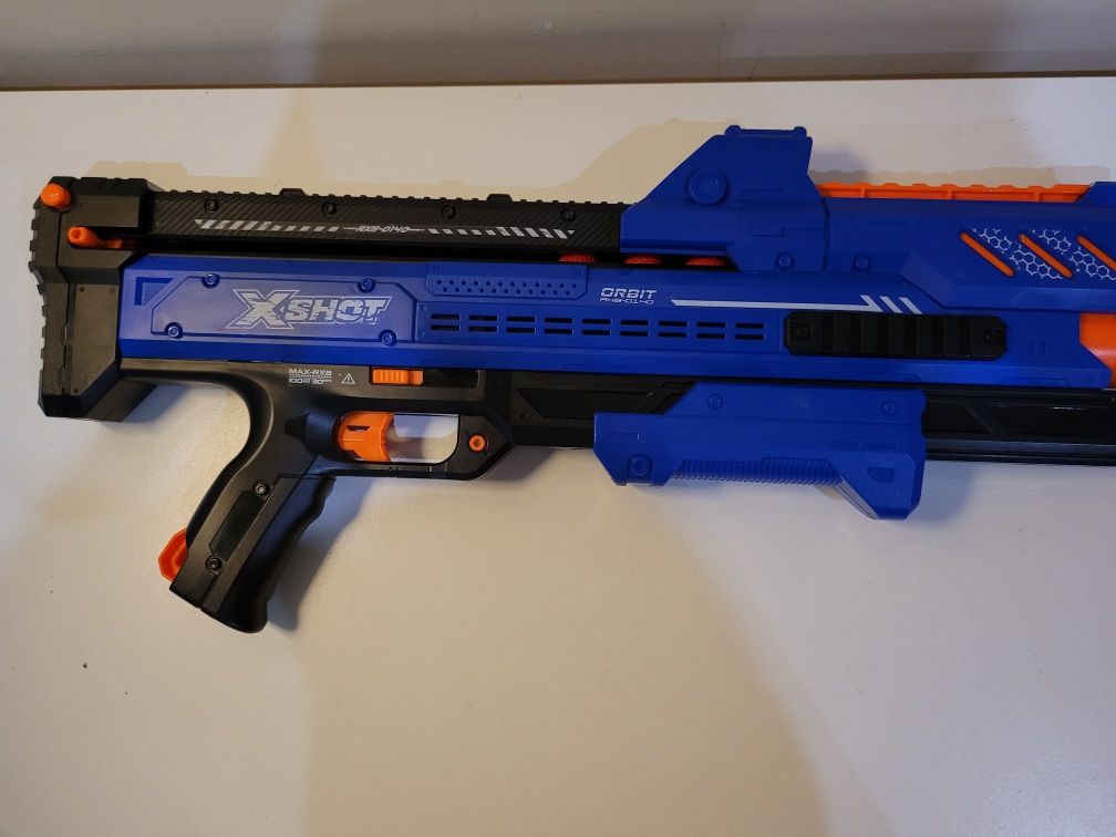 Pistolas nerf e x shot