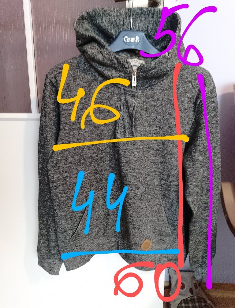 Stylowa chłopięca/męska bluza z kapturem