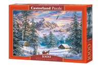 Puzzle 1000 el. Mountain Christmas