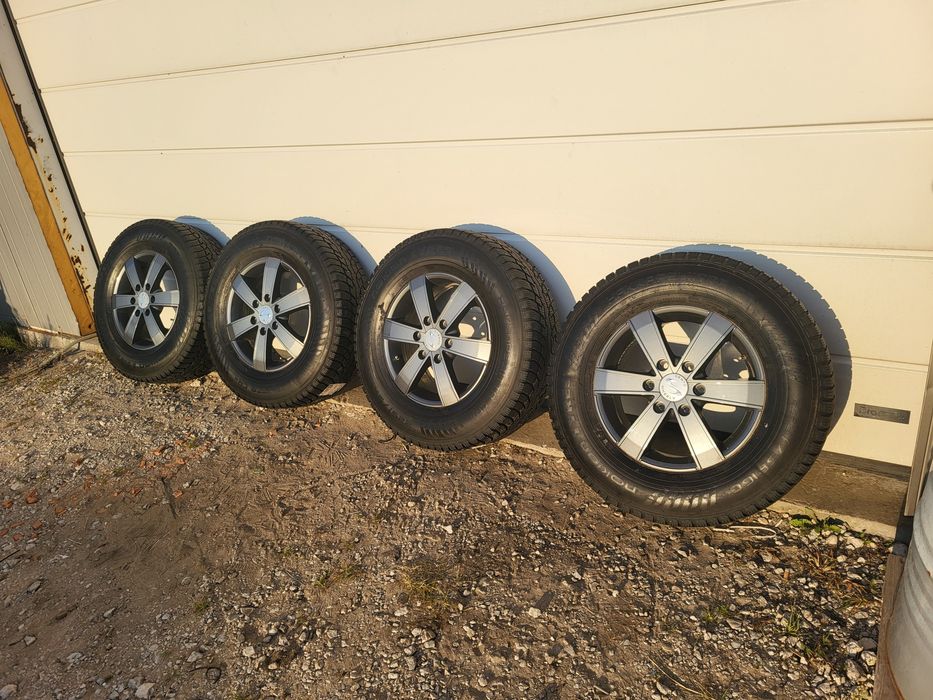 Alufelgi koła zimowe mercedes sprinter 6x130 23rok 225/75 r16c