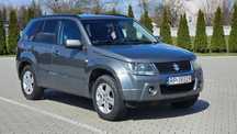 Suzuki Grand Vitara Klimatyzacja, sprawne napędy, hak, tempomat