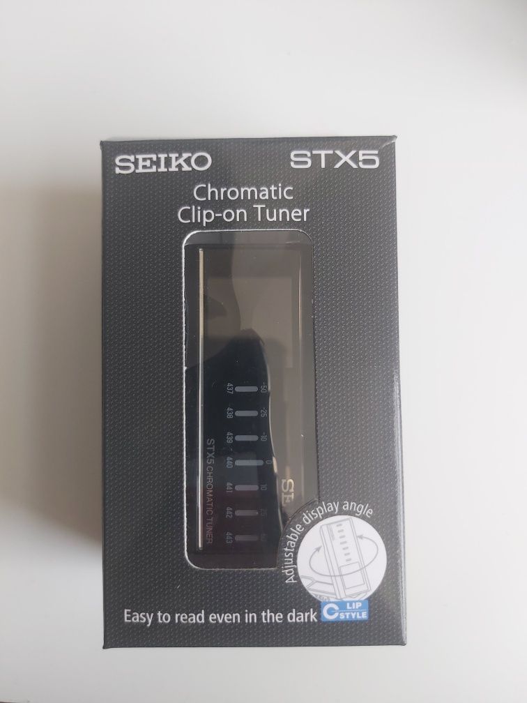 Afinador de Guitarras  Clip-on da Seiko