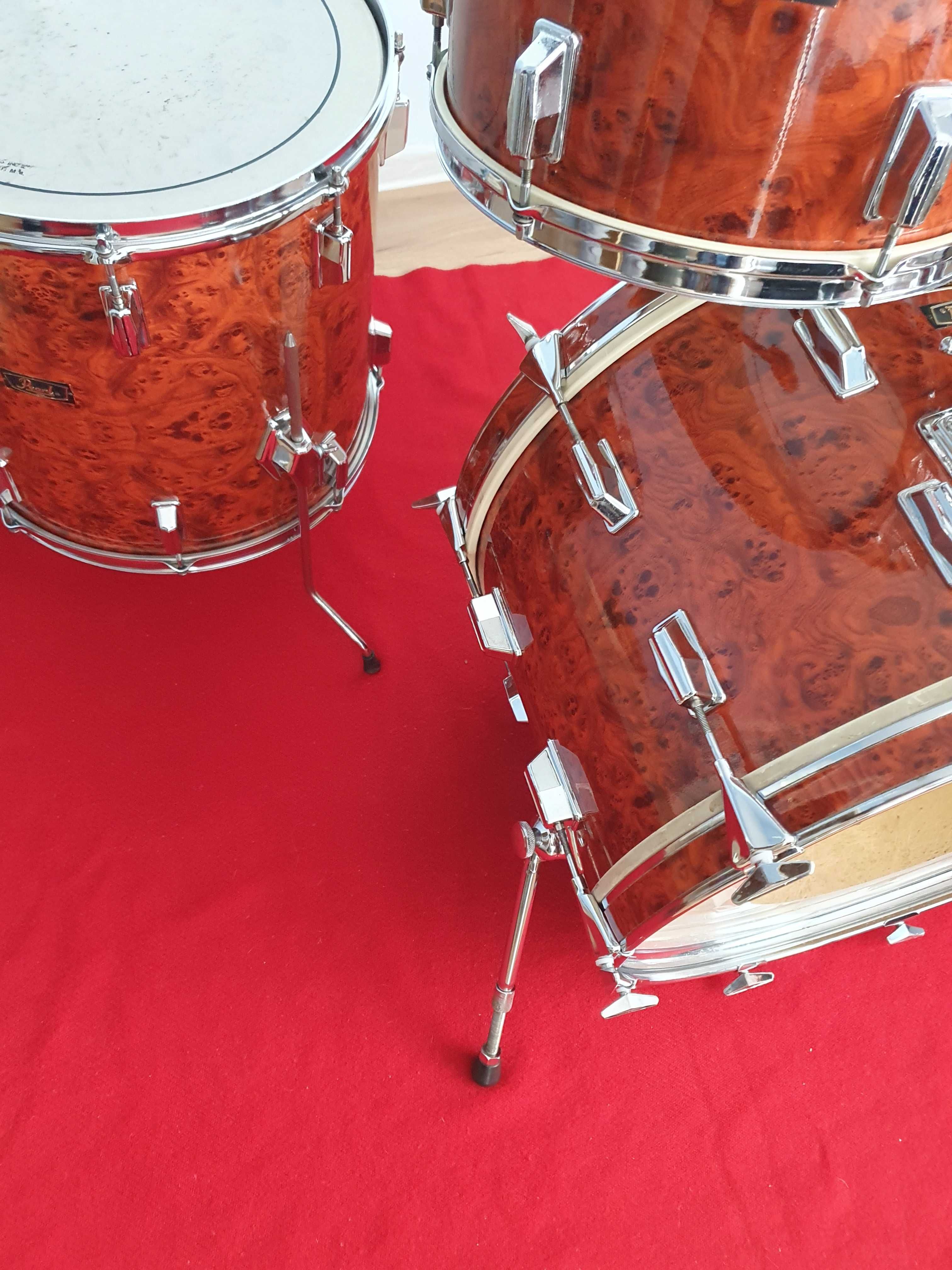 Perkusja Pearl Wood-Fiberglass 12,13,16,22" vintage shellset