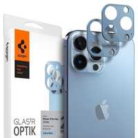 Spigen Optik.tr Ochronna Nakładka na Aparat iPhone 13 Pro, Sierra Blue