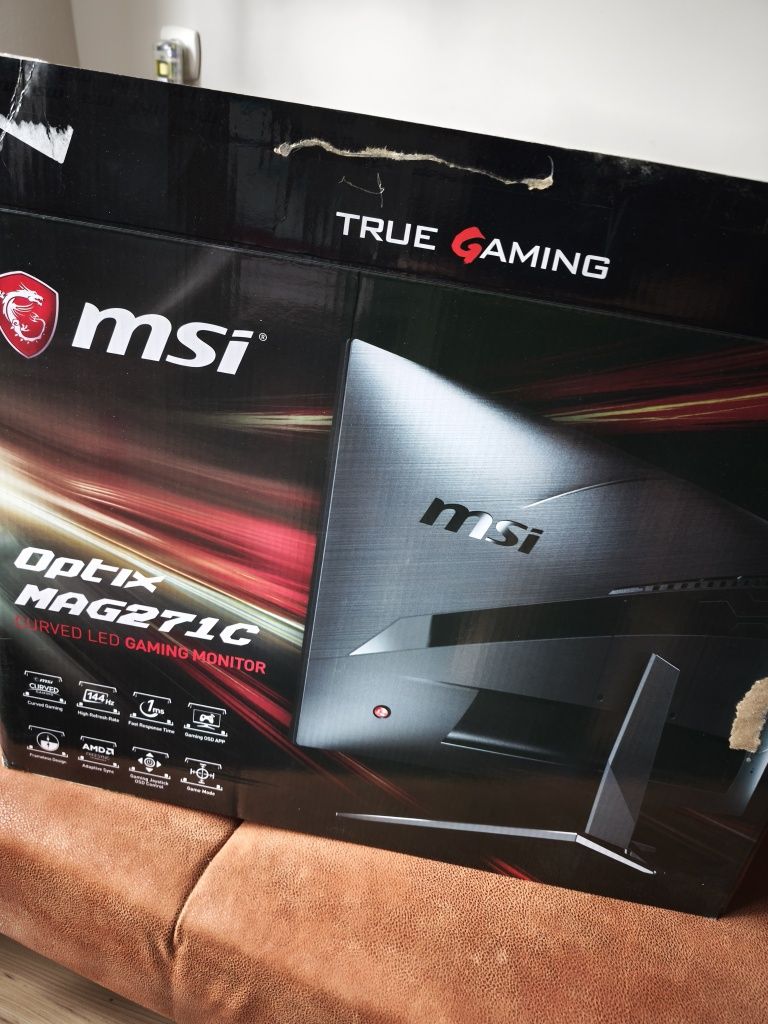 Monitor MSI Optix MAG271C 27 cali 144hz