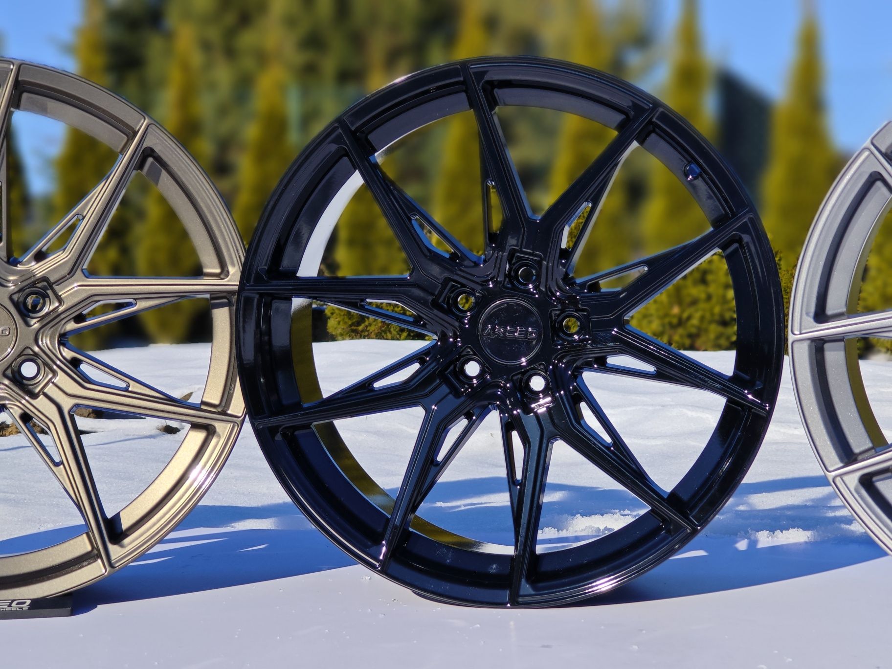 Felgi Marsielle 20"Arceo 5x112 czarny połysk Audi Volkswagen