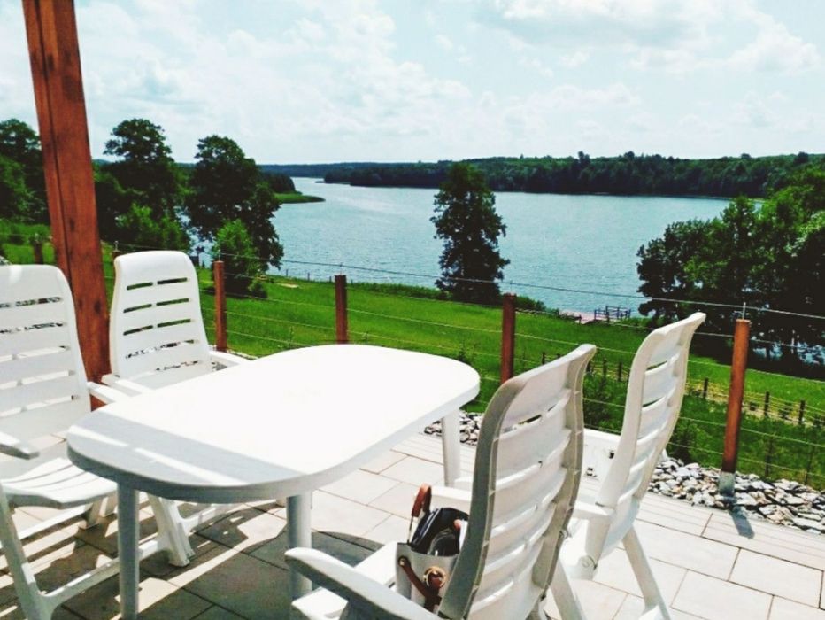 Domek do wynajęcia, JACUZZI, SAUNA, dom nad jeziorem 150km!