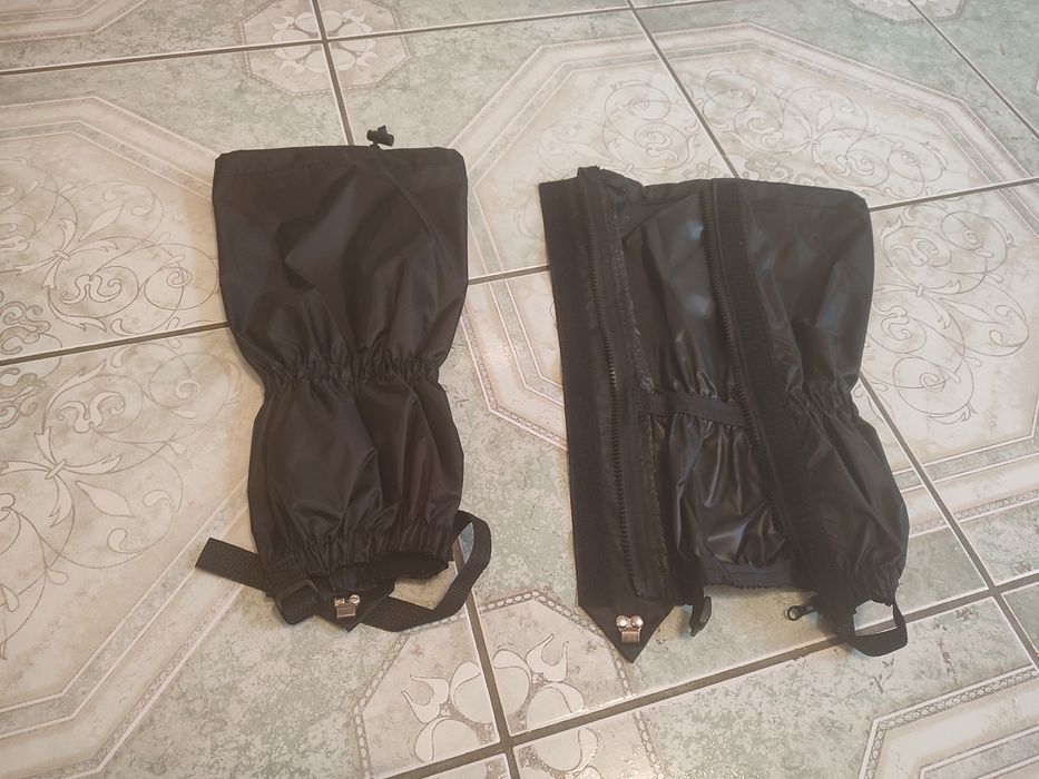 Nowe czarne wodoodporne ochraniacze stuptuty