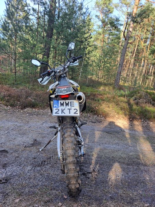 Yamaha wr 450 f zarejestrowana