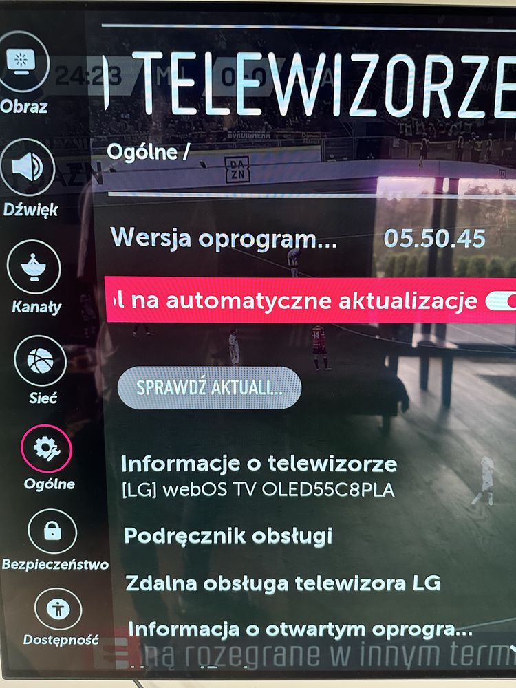 Telewizor LG webos OLED55C8PLA + sony Bravia 40 cali gratis
