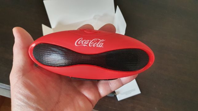 Coluna Bluetooth Coca-Cola - Nova