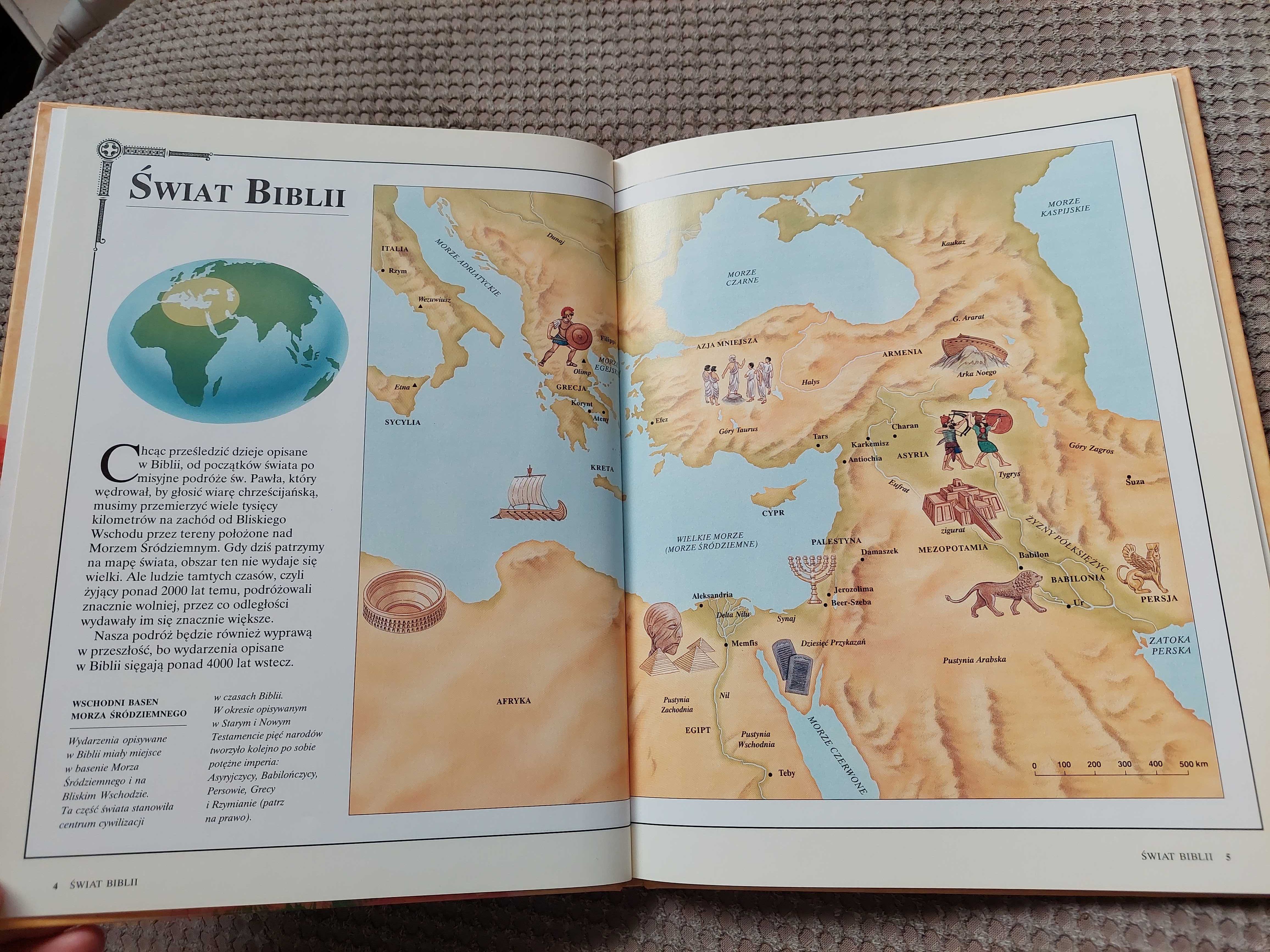 "Atlas biblijny dla dzieci" Elrose Hunter
