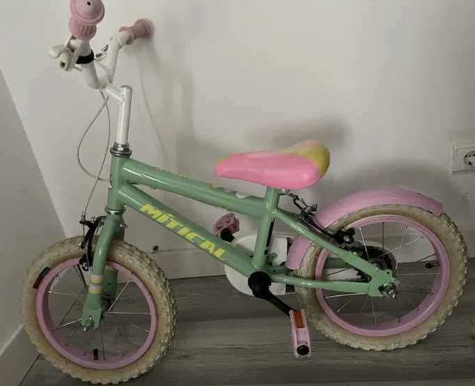 Bicicleta menina com rodinhas