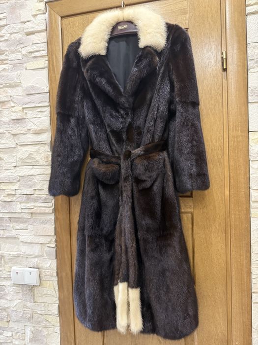 Норковая шуба, длинная р. 46-50