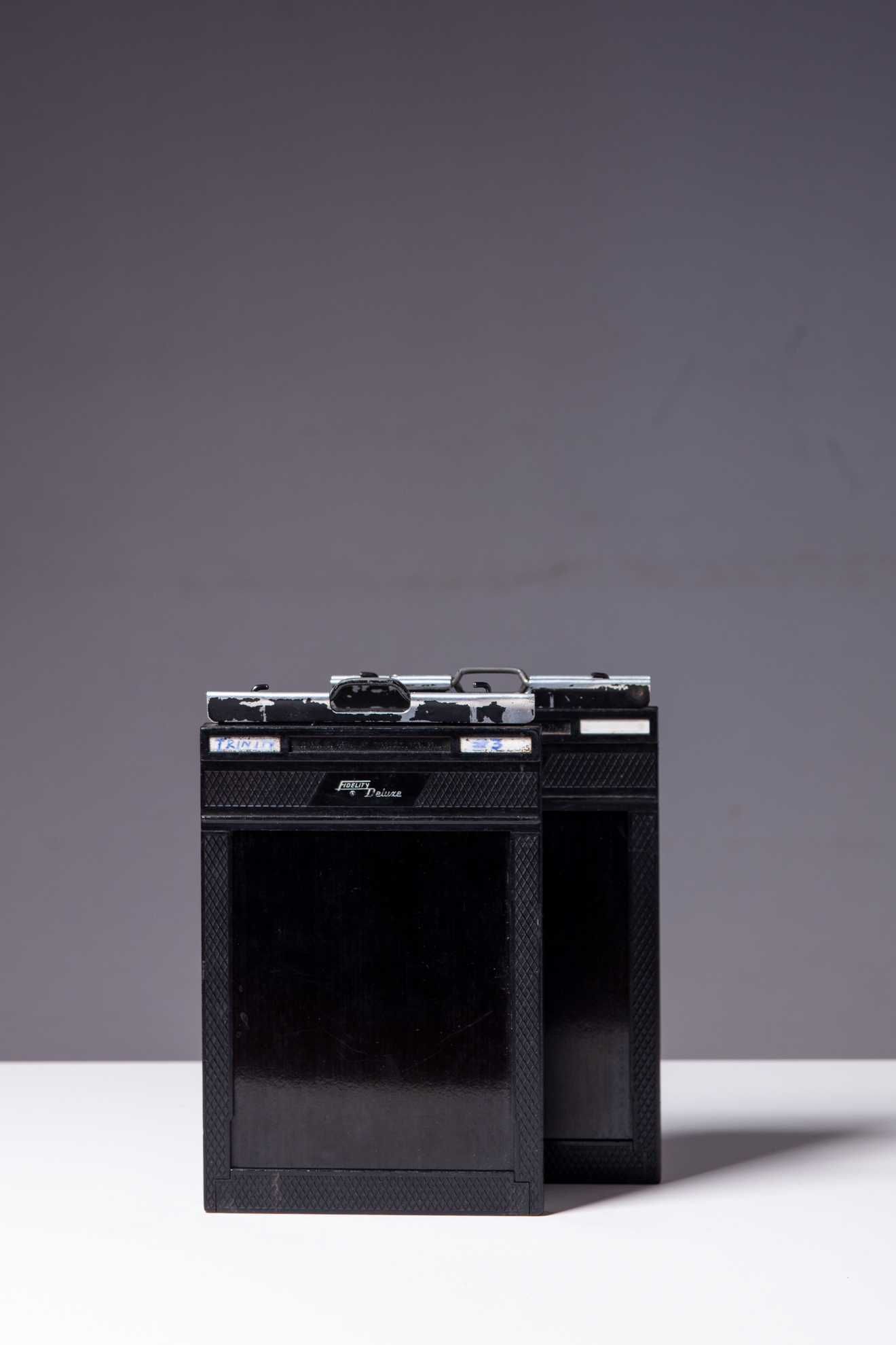 Camara 4 x 5" grande formato Graflex Speed Graphic - Optar 135mm F/4.7