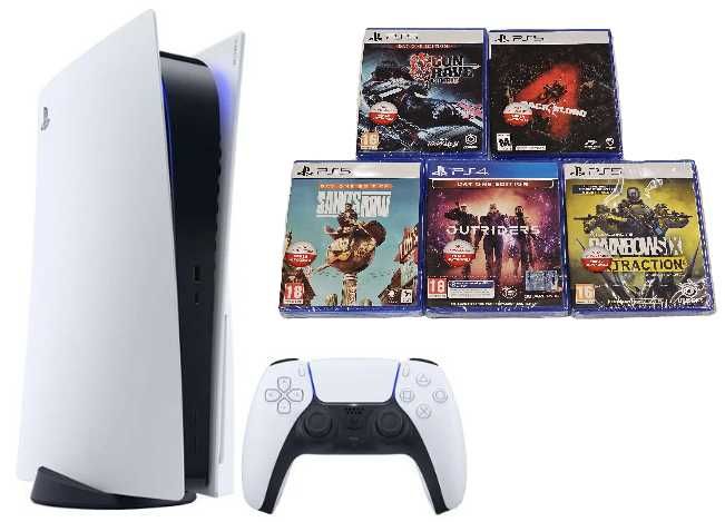 Konsola PlayStation 5 z Napędem Blu-Ray + Pad / Warszawa